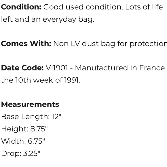 Authentic Vintage Louis Vuitton Speedy 30 - Picture 16 of 16